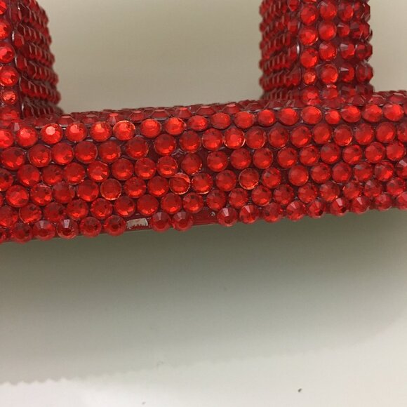 Hello Kitty Sparkling Flat Beaded Mirror Stand Up Adjustable Direction - Picture 8 of 13